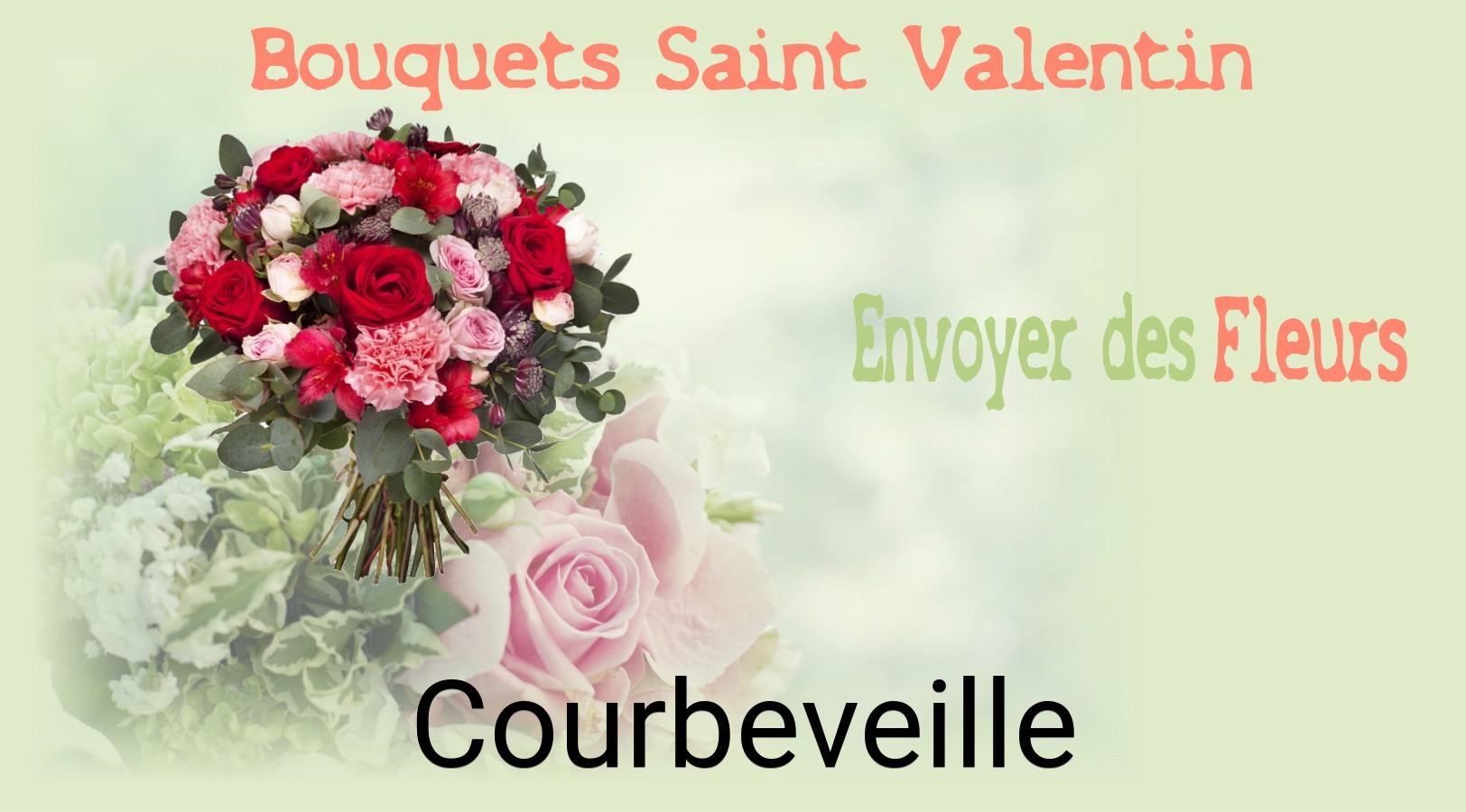 Roses de Saint-Valentin livrées à Courbeveille